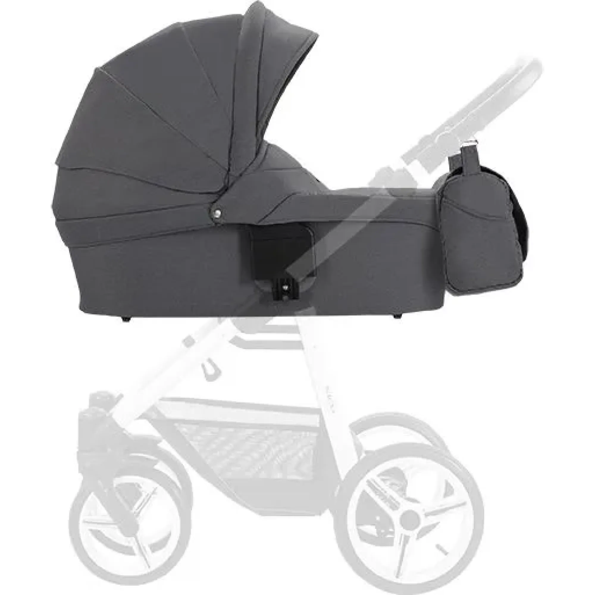 Люлька для коляски Bebetto Nico New 230 Сірий