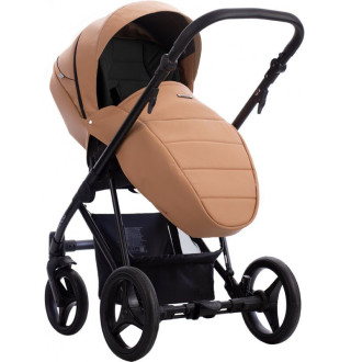 Коляска 2в1 Bebetto Flavio Pro 03 Коричневий (екошкіра)