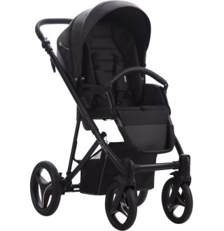 Коляска 2в1 Bebetto Flavio Pro 06 Чорний (екошкіра)