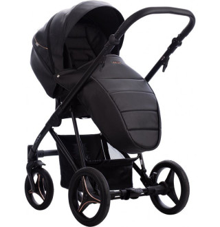 Коляска 2в1 Bebetto Flavio Pro 06 Чорний (екошкіра)