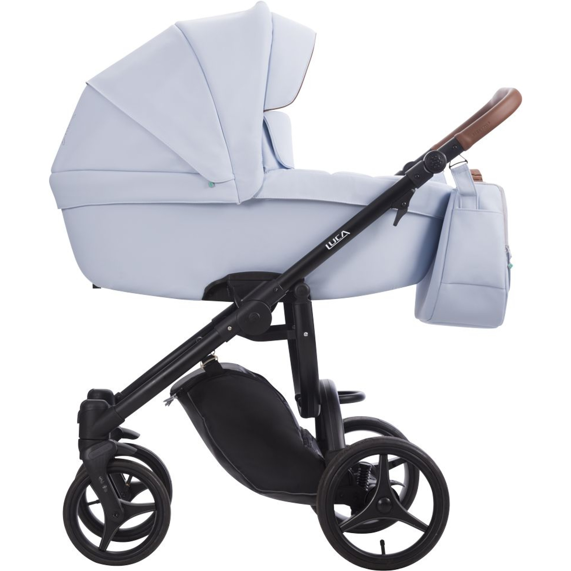 Коляска 2в1 Bebetto Luca PRO 16 Блакитний