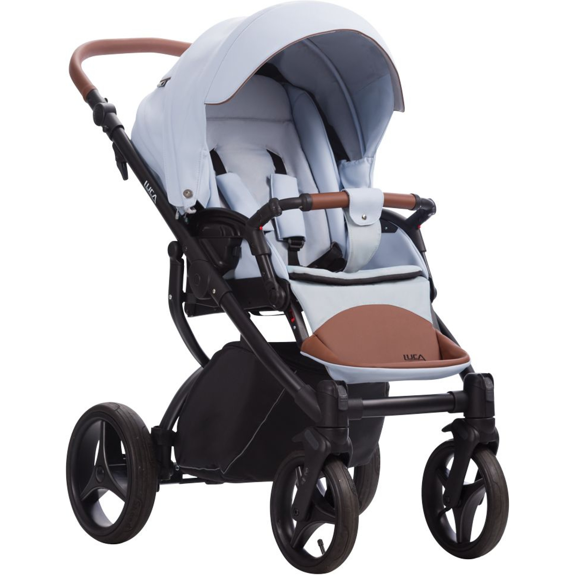Коляска 2в1 Bebetto Luca PRO 16 Блакитний