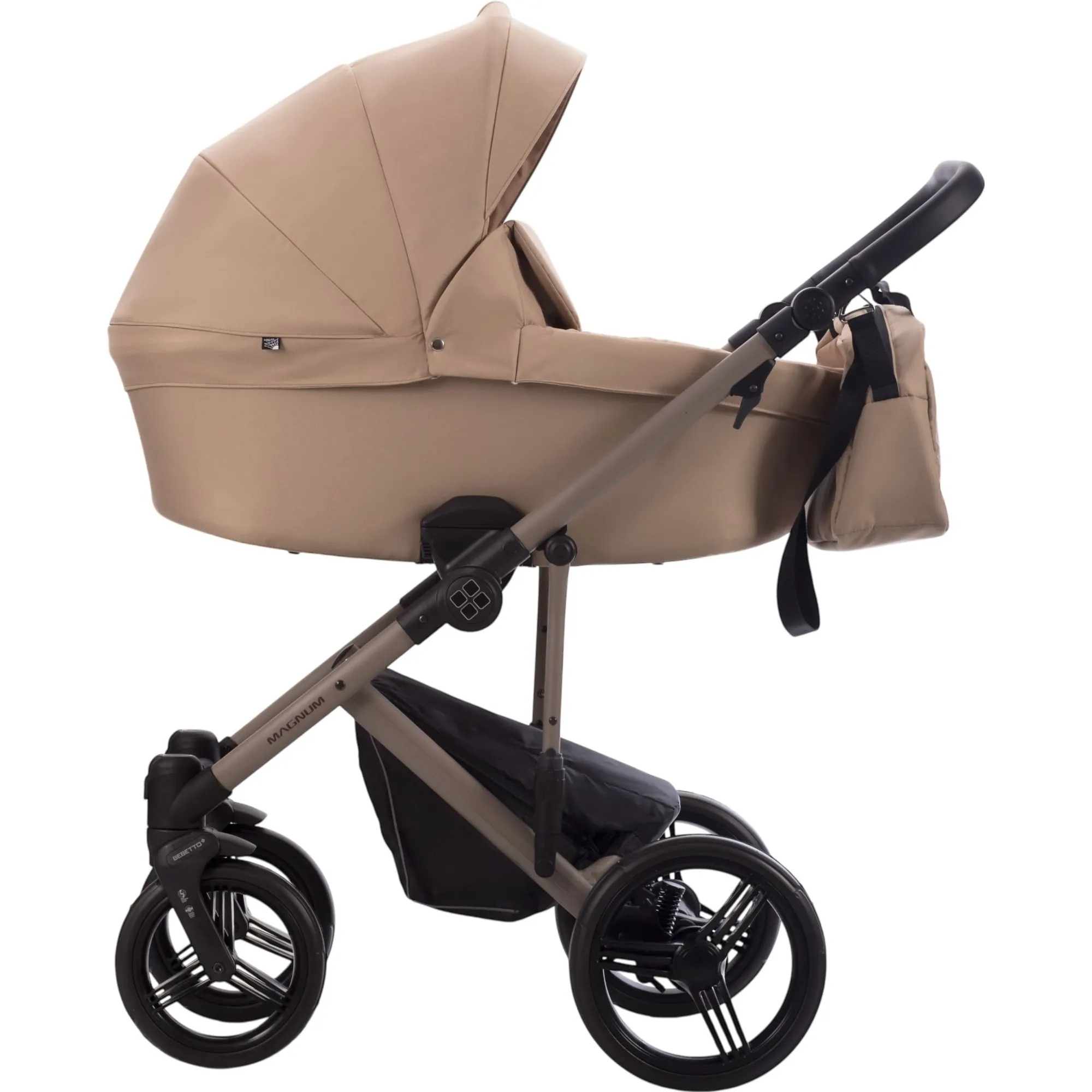 Коляска 2в1 Bebetto Magnum Light 01 Kashmir Бежевий