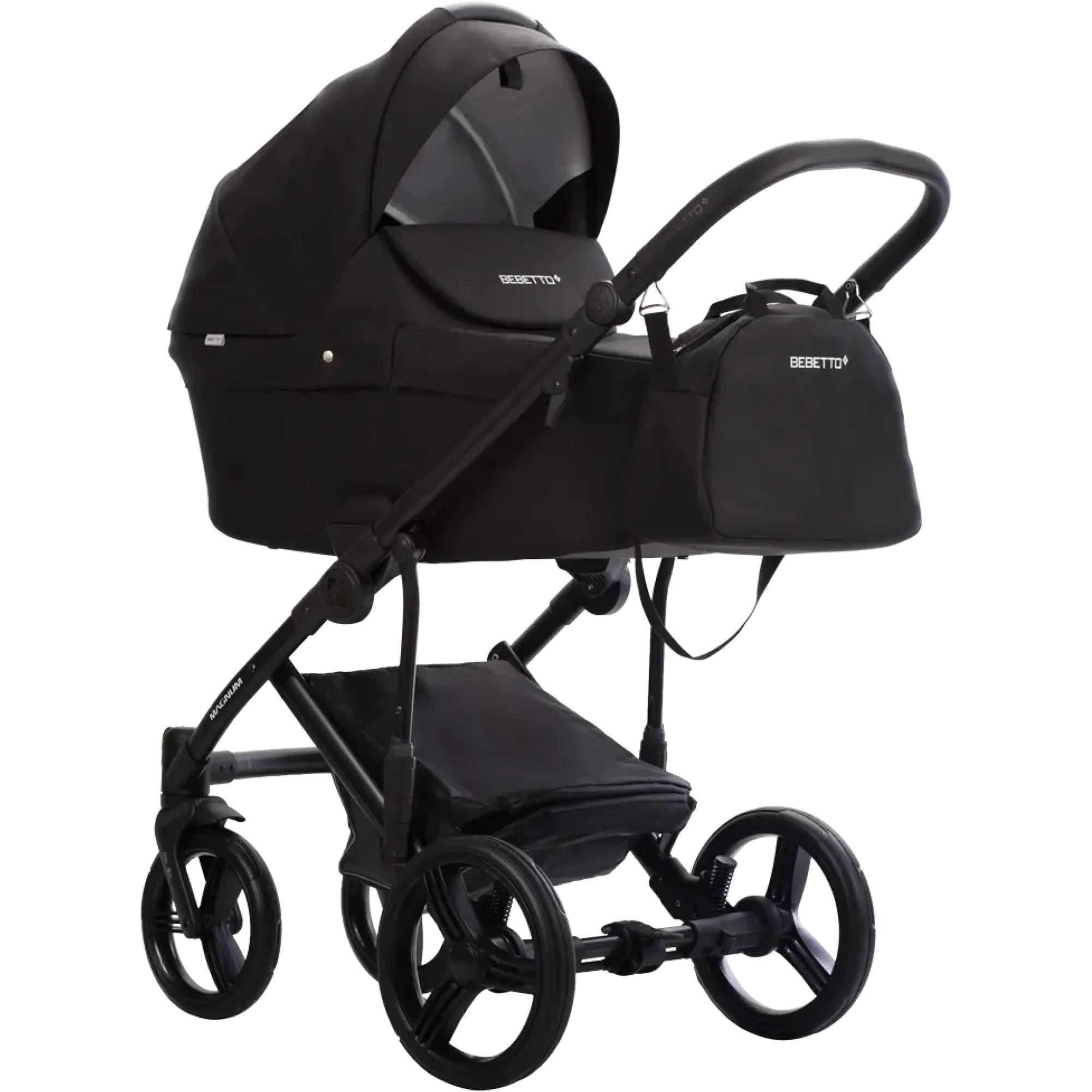 Коляска 2в1 Bebetto Magnum Light 05 Чорний
