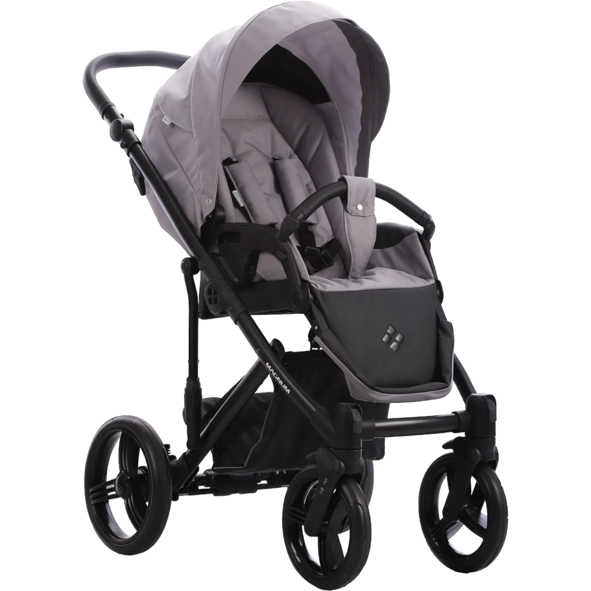 Коляска 2в1 Bebetto Magnum Light 02 Сірий