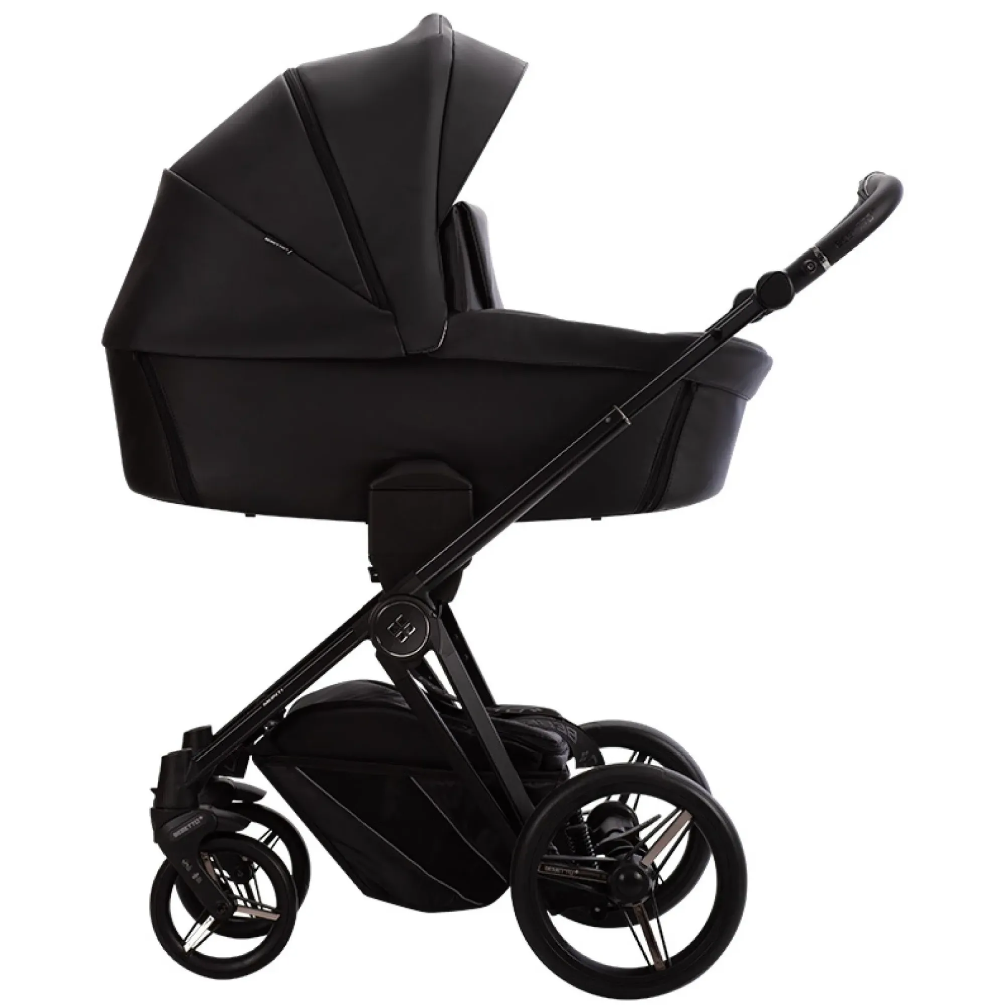 Коляска 2в1 Bebetto Monti PRO 01 Dark чорний