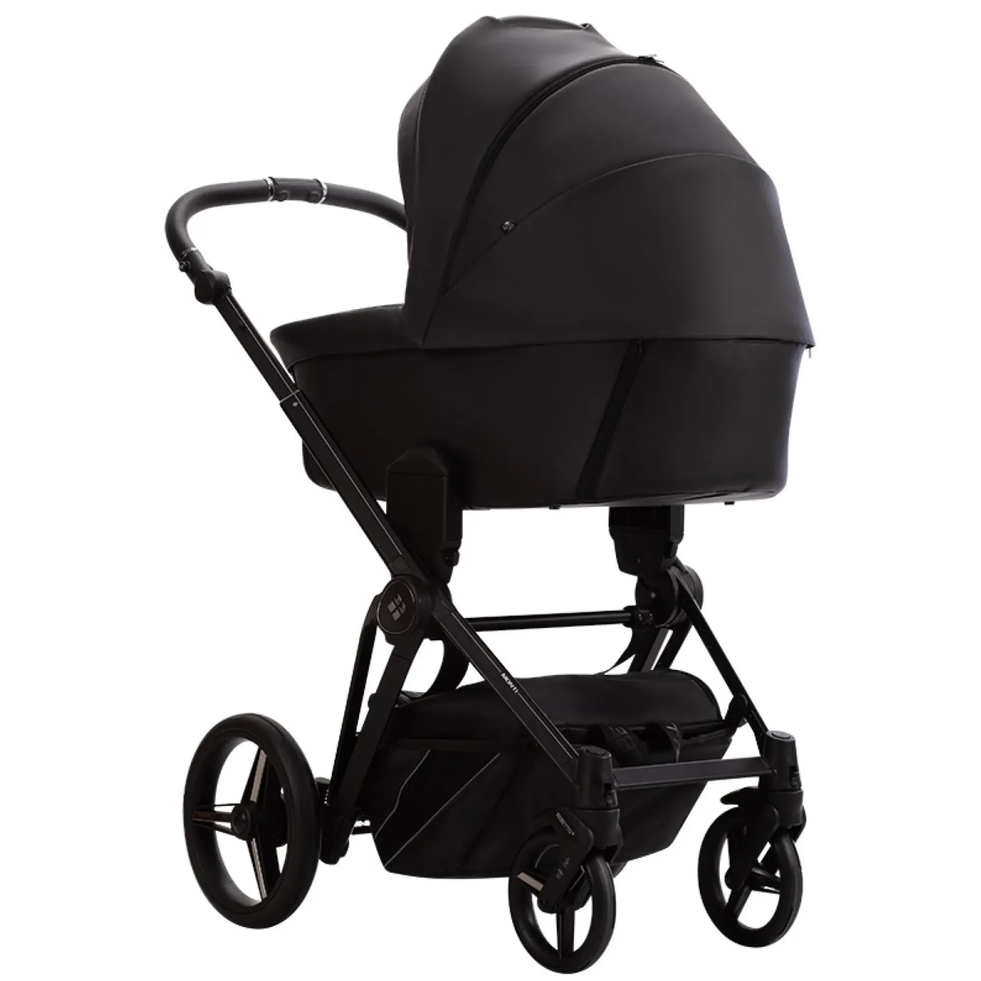 Коляска 2в1 Bebetto Monti PRO 01 Dark чорний