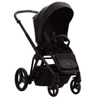 Коляска 2в1 Bebetto Monti PRO 01 Dark чорний