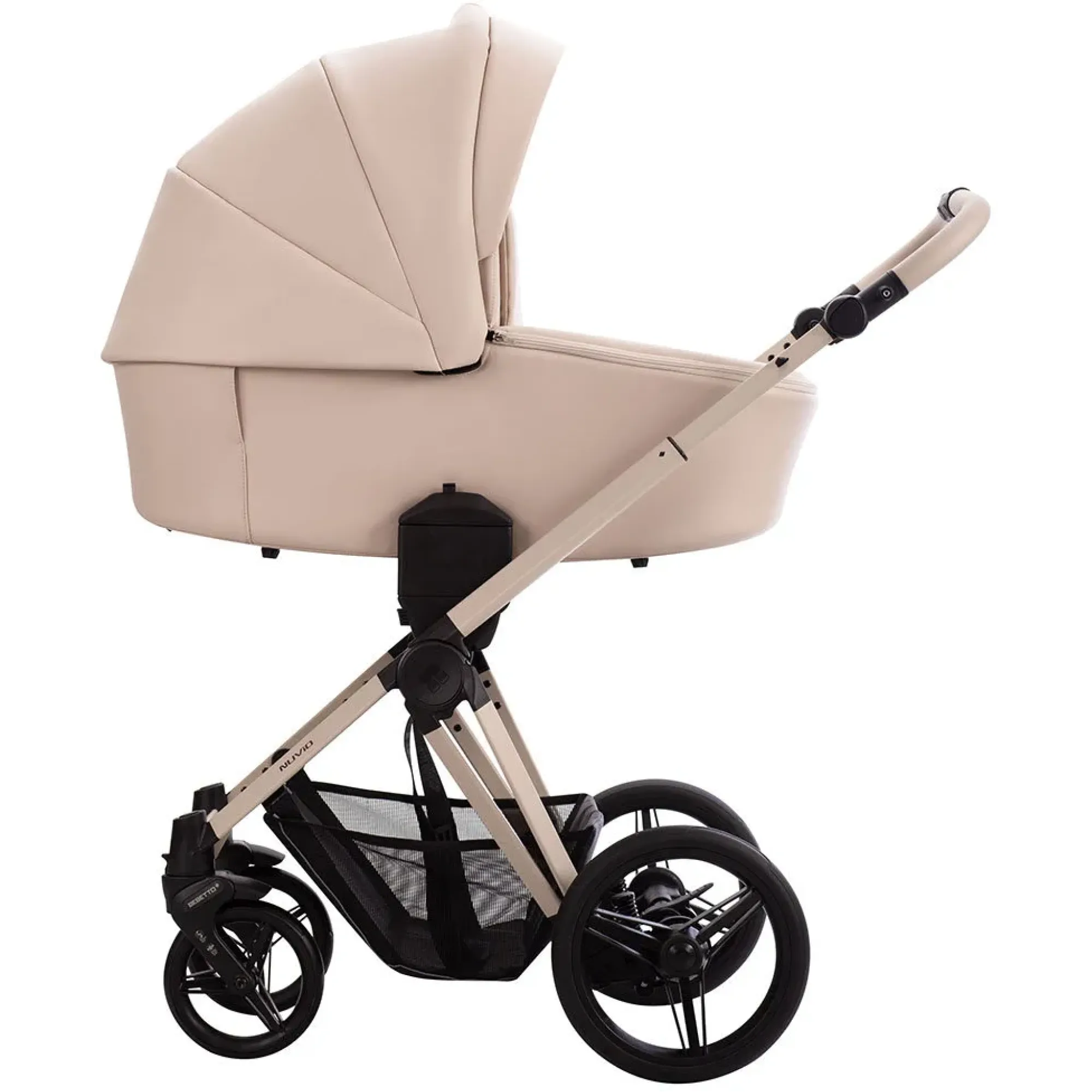 Коляска 2в1 Bebetto Nuvio PRO 02 Cream (капучино)