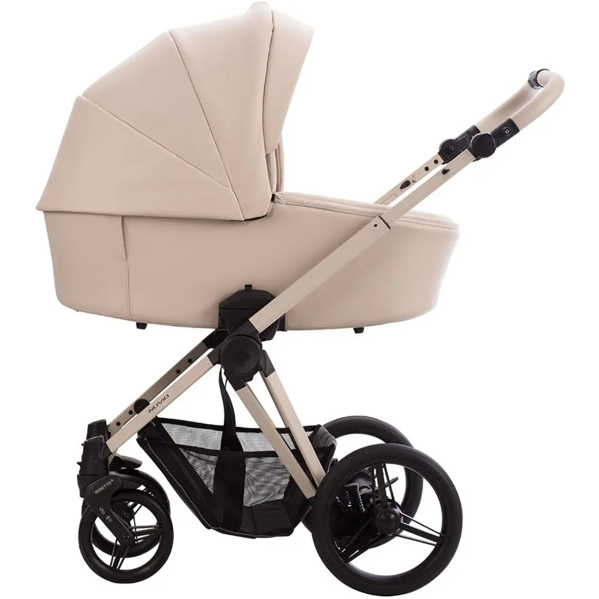 Коляска 2в1 Bebetto Nuvio PRO 02 Cream (капучино)