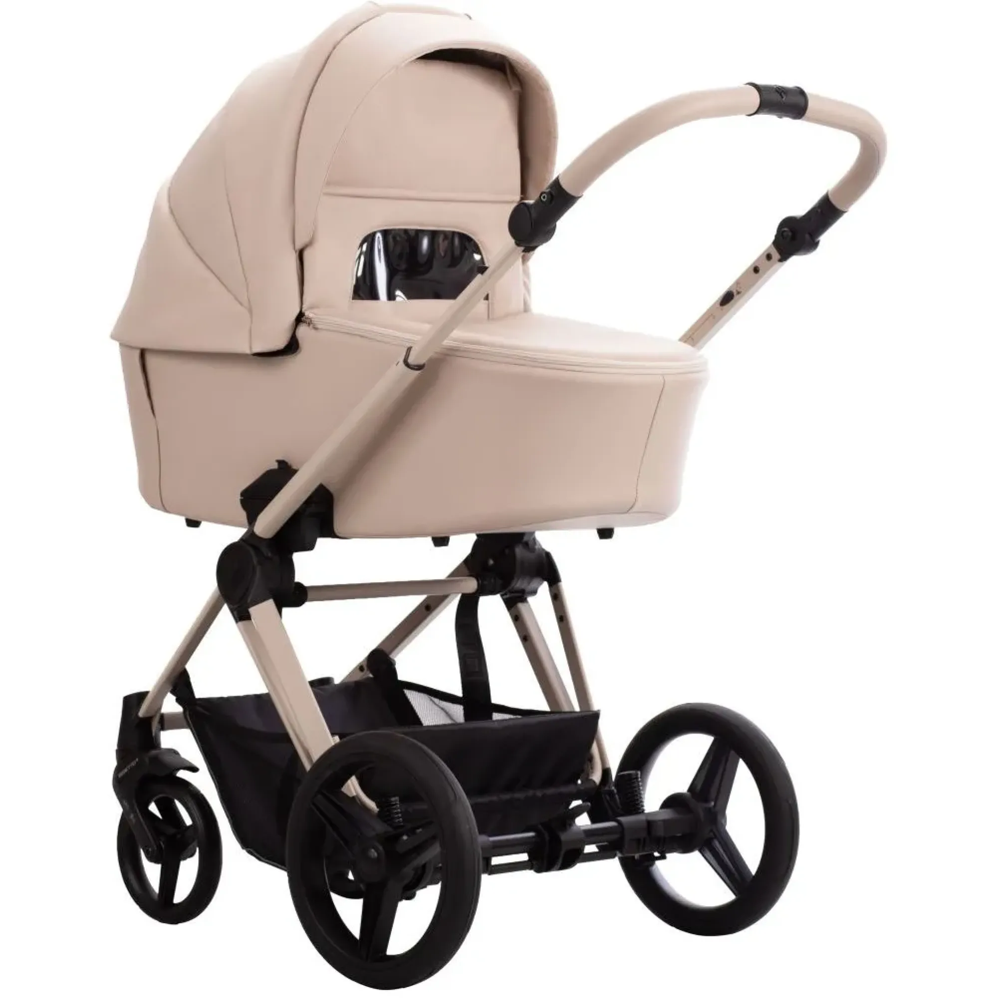 Коляска 2в1 Bebetto Nuvio PRO 02 Cream (капучино)