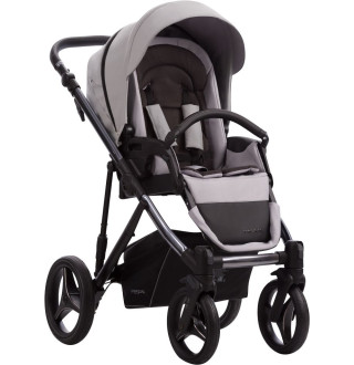 Коляска 2в1 Bebetto Pascal Premium Dark 01