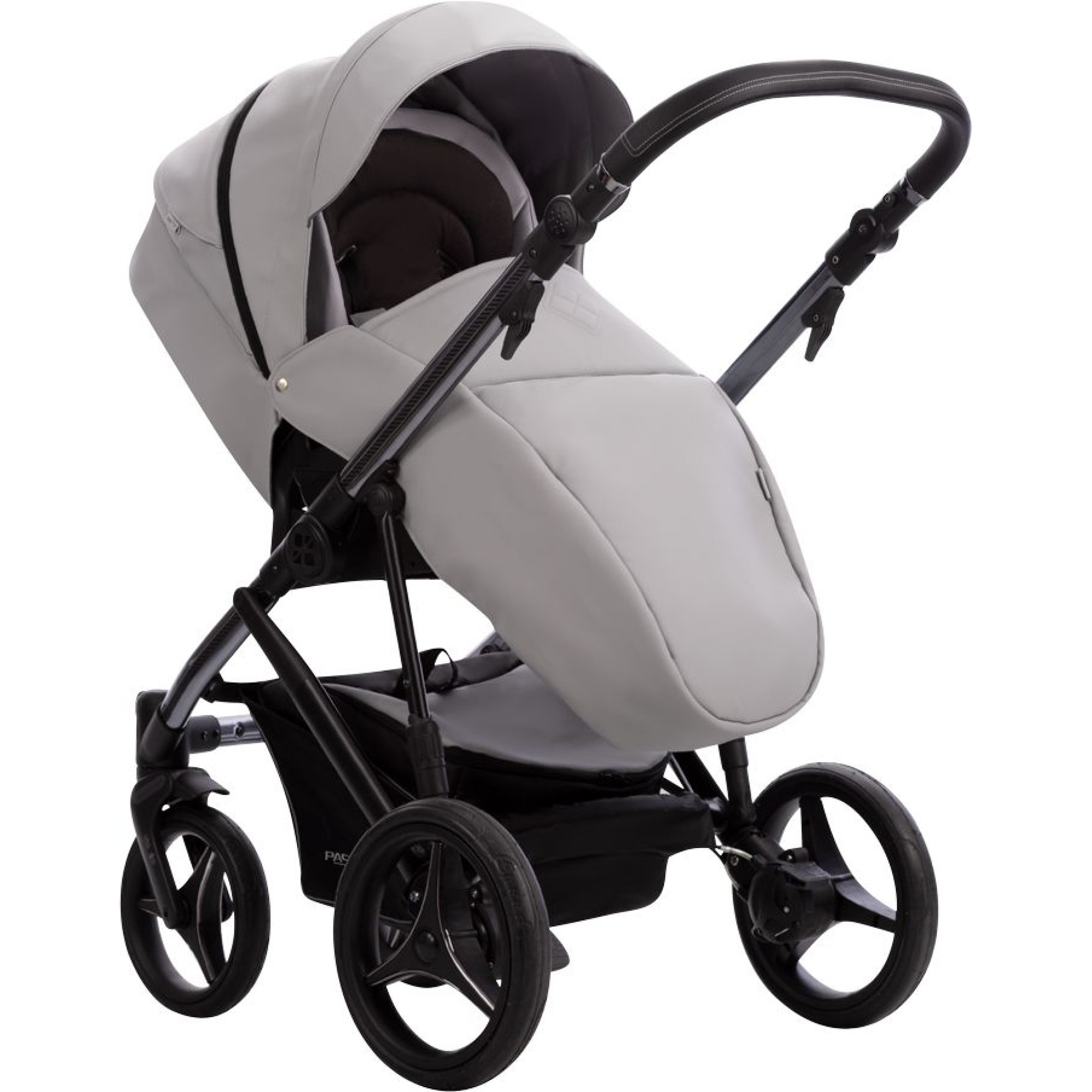 Коляска 2в1 Bebetto Pascal Premium Dark 01
