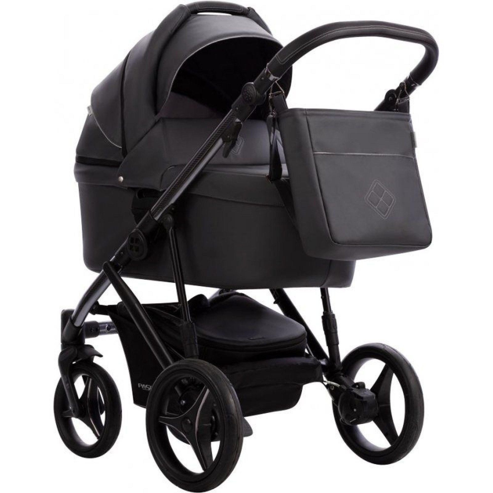 Коляска 2в1 Bebetto Pascal Premium Dark 02