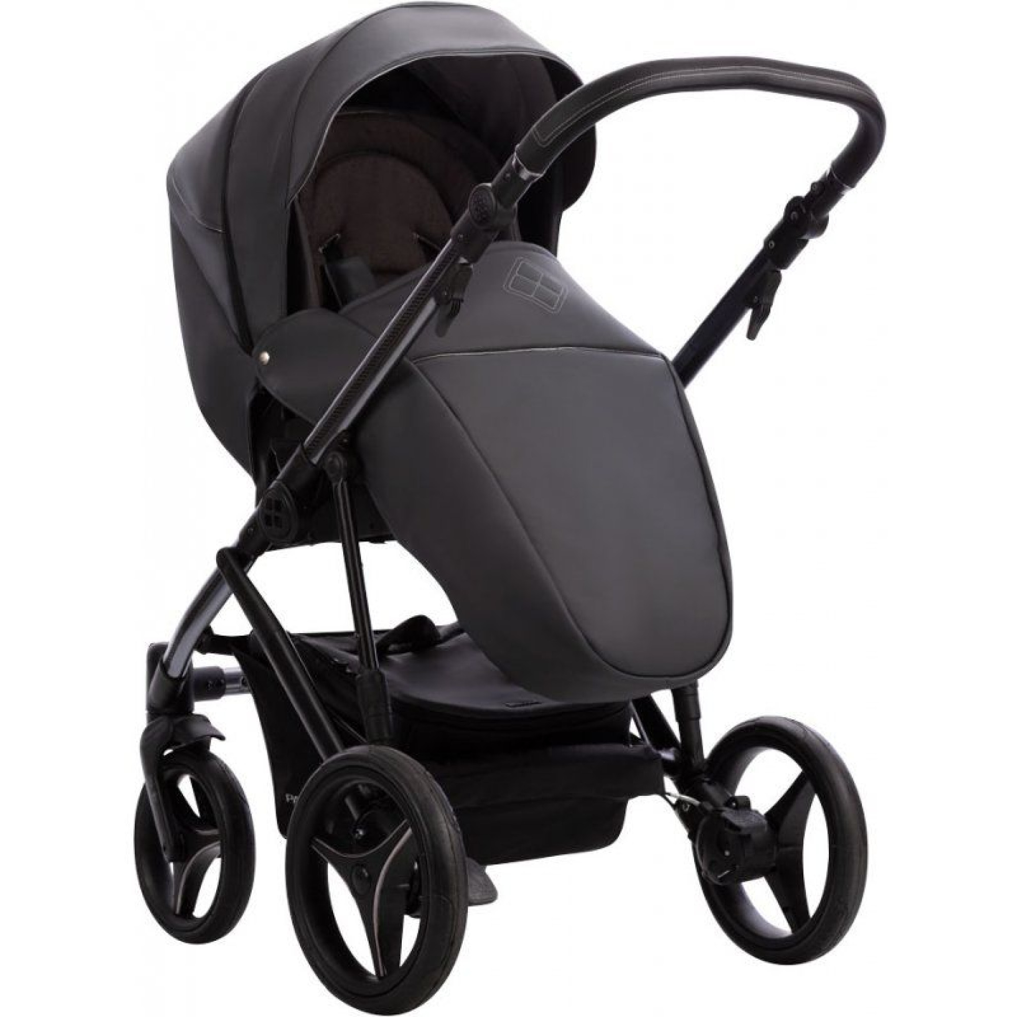 Коляска 2в1 Bebetto Pascal Premium Dark 02
