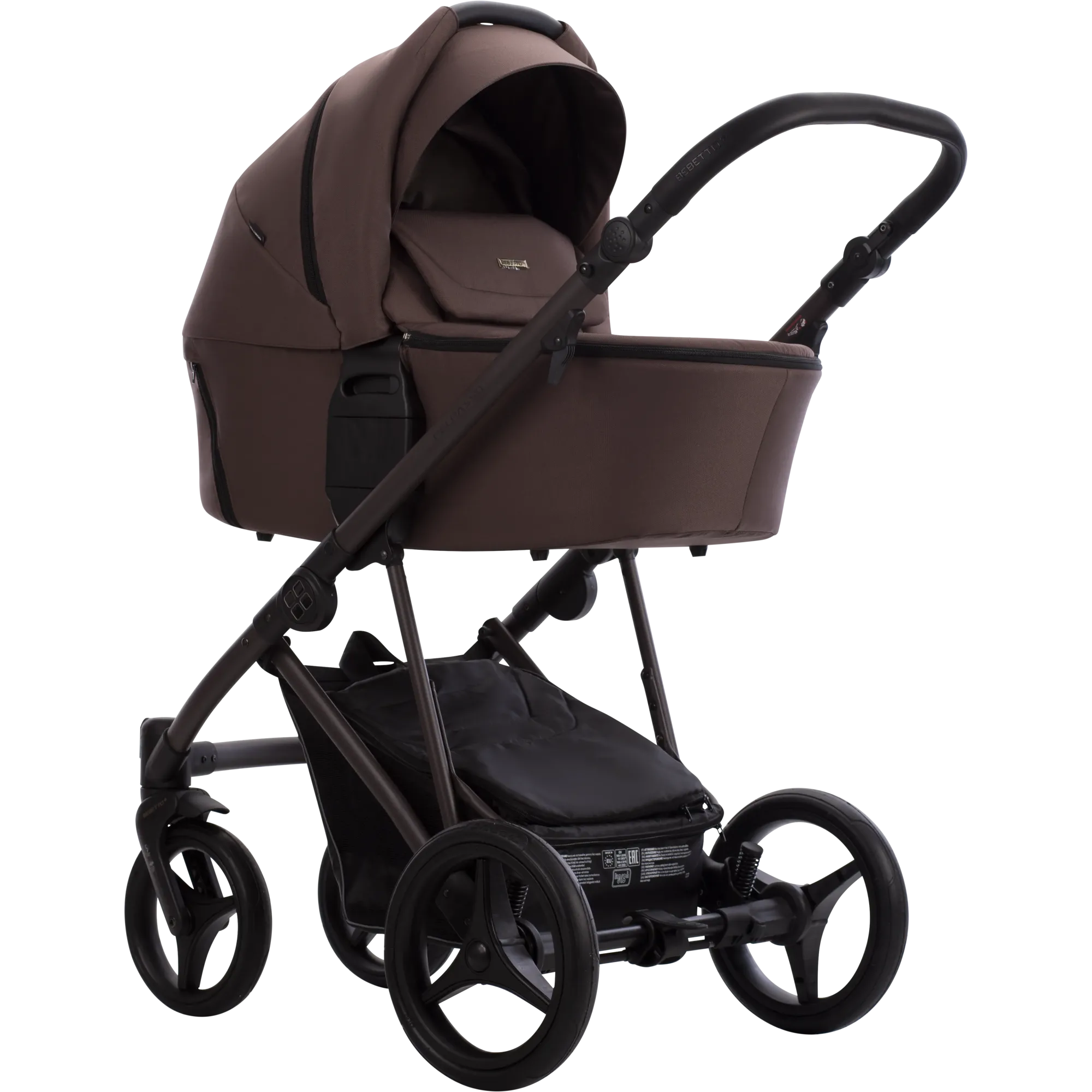 Коляска 2в1 Bebetto Pelpasso 06 Brown