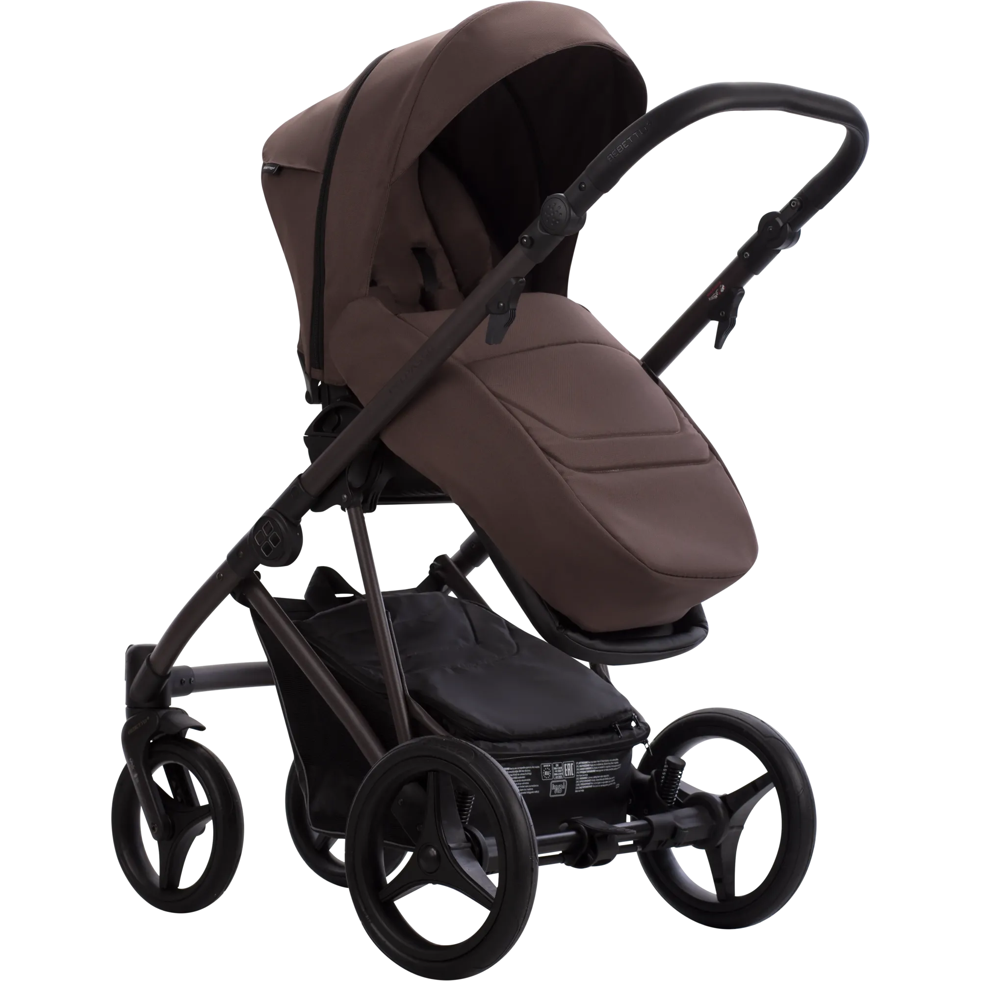 Коляска 2в1 Bebetto Pelpasso 06 Brown