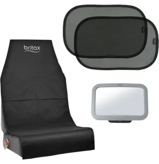 Набір Britax-Romer 3в1 чохол-накидка, шторка, дзеркало