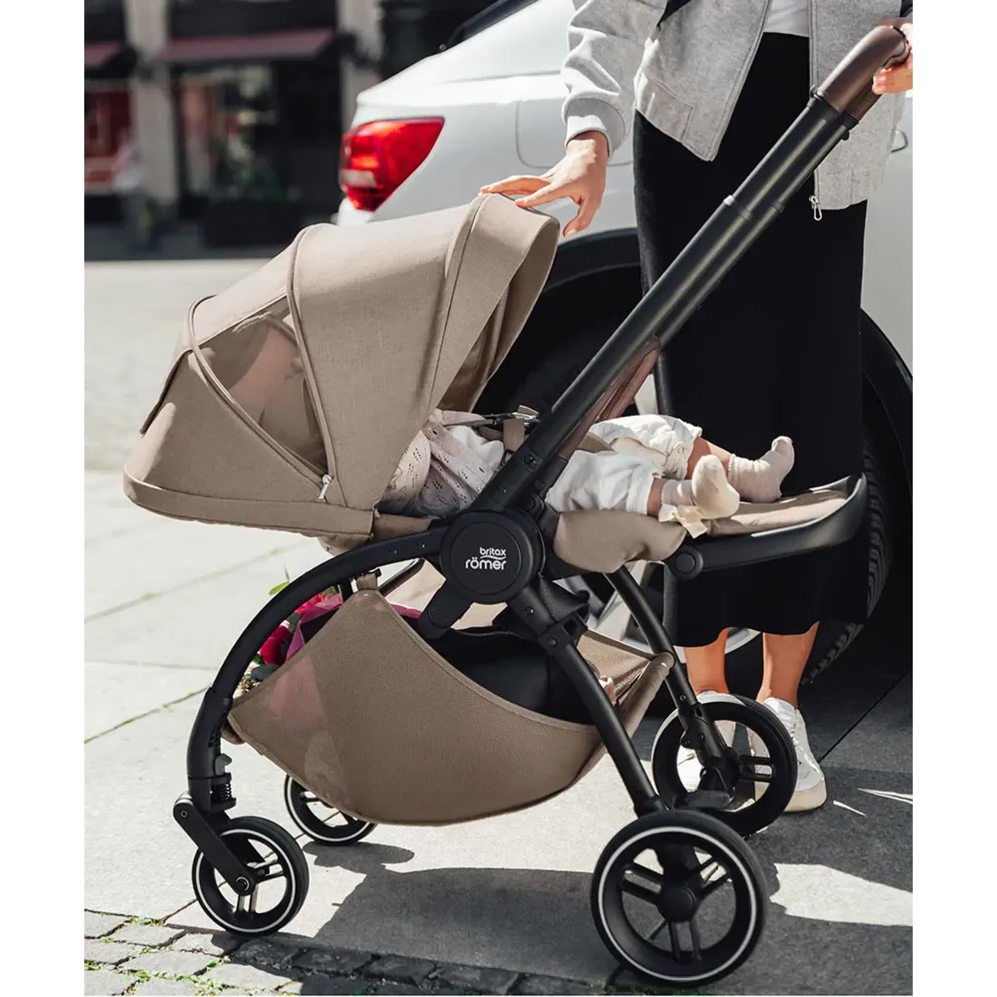 Коляска прогулянкова Britax-Romer Rio Soft Taupe