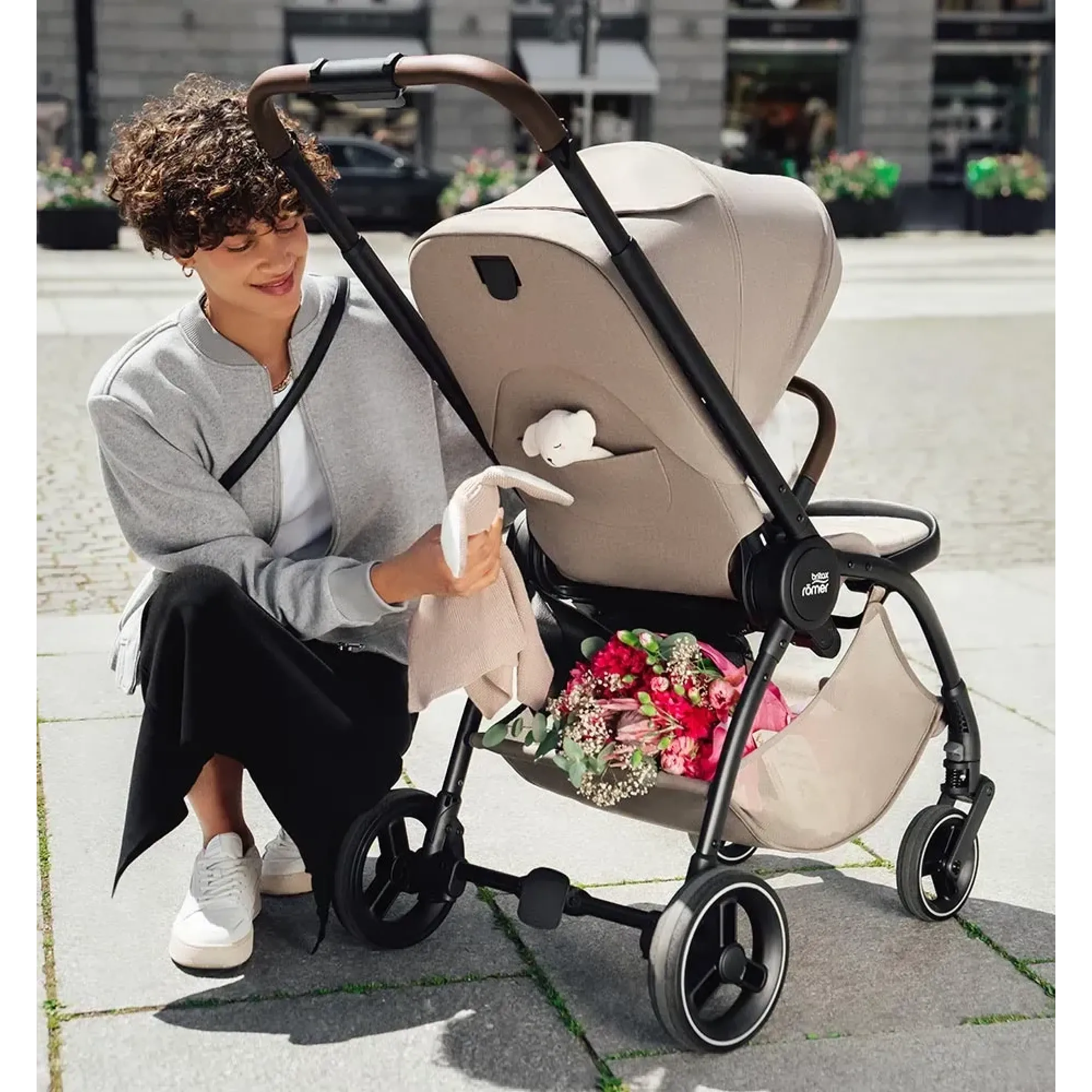 Коляска прогулянкова Britax-Romer Rio Soft Taupe