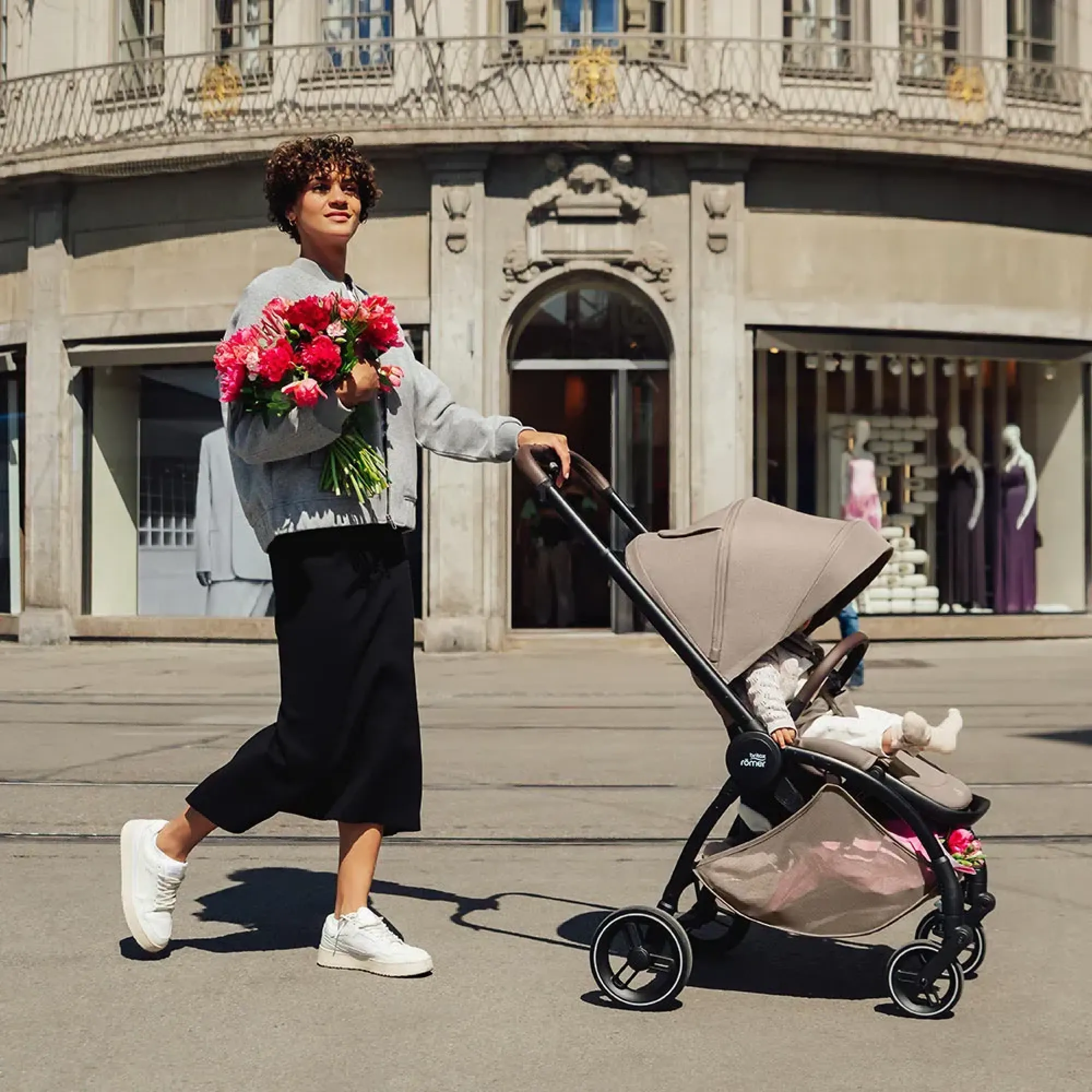 Коляска прогулянкова Britax-Romer Rio Soft Taupe