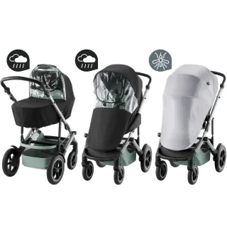 Комплект від негоди Britax-Romer Smile 5Z ( 2 дощовика + москітка)