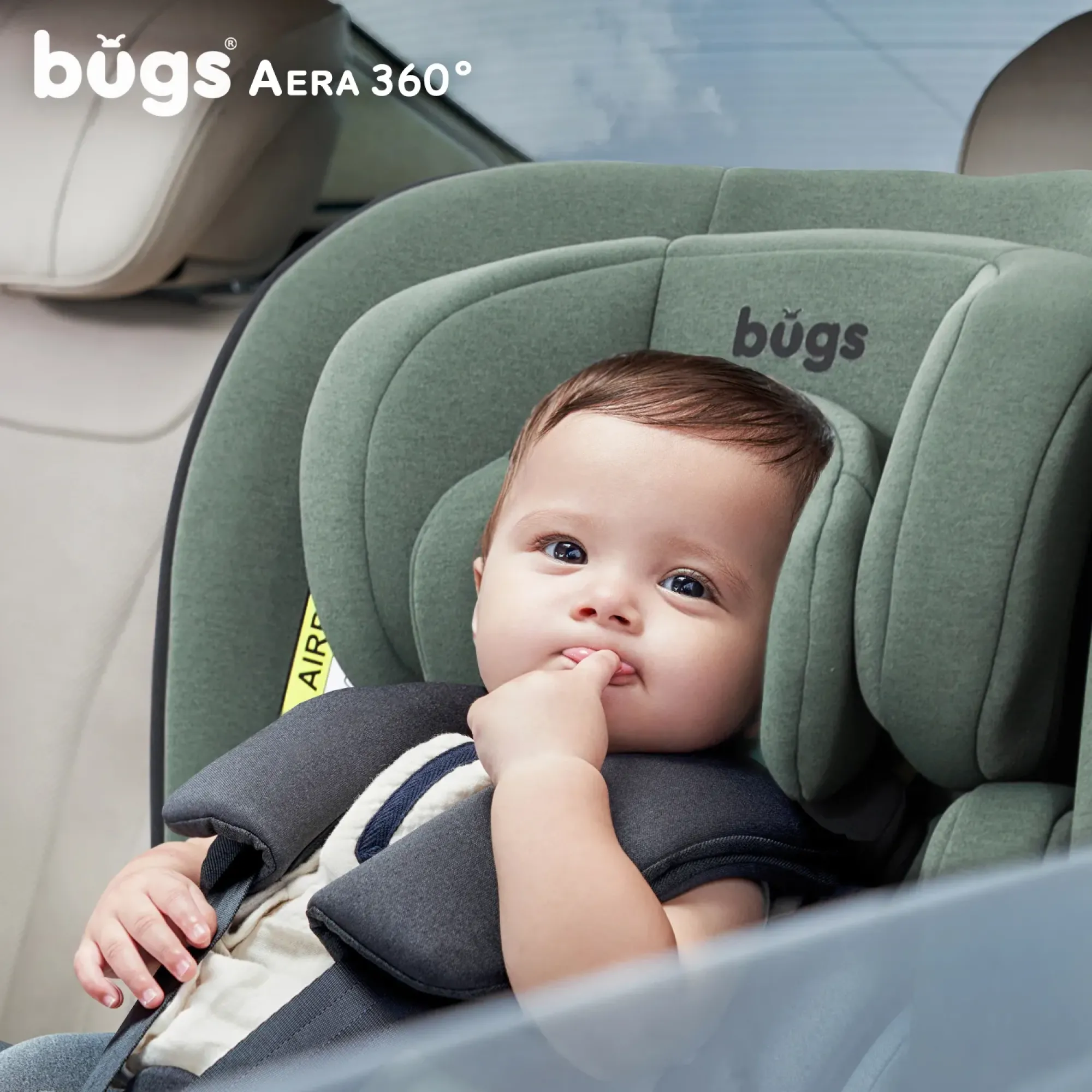 Автокрісло Bugs Aera 360 Forest Pine