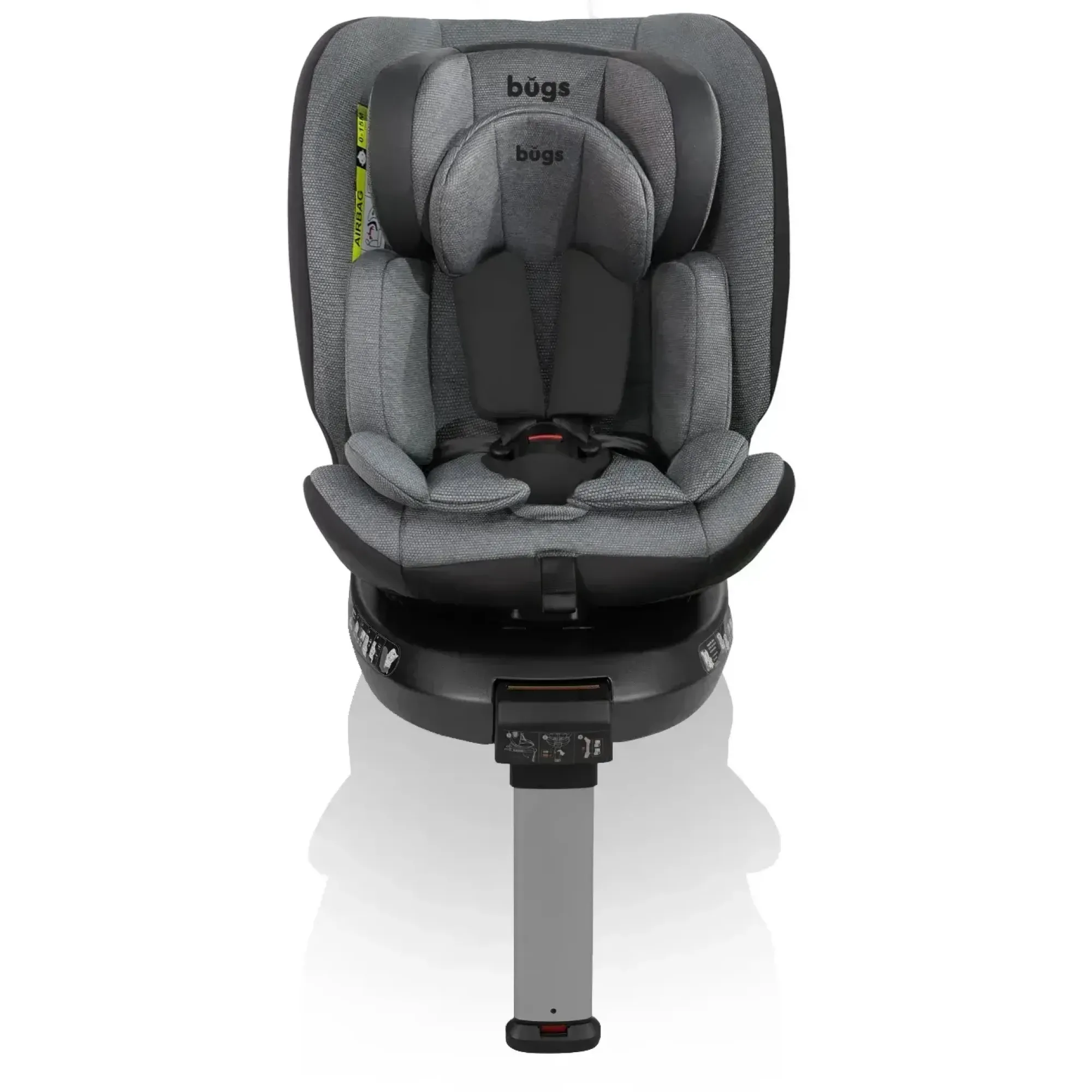 Автокрісло Bugs Aera 360 Iron Grey