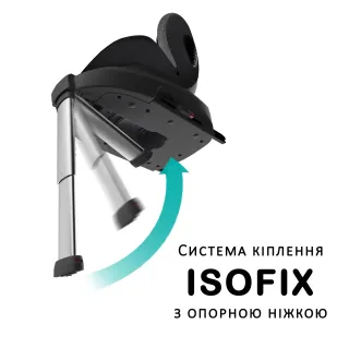 Автокрісло Bugs Aera 360 Iron Grey