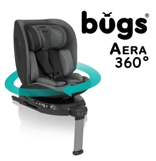Автокрісло Bugs Aera 360 Iron Grey