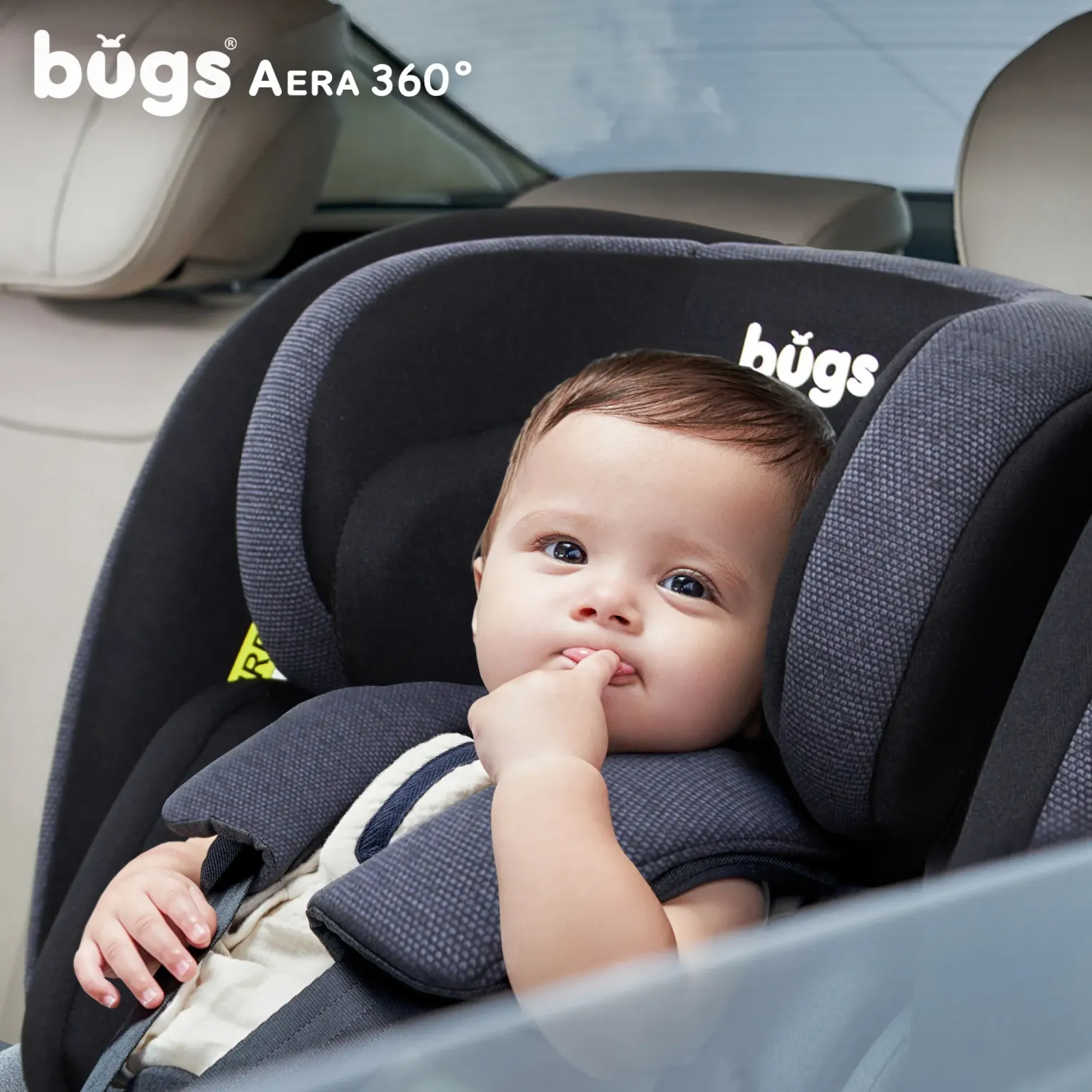 Автокрісло Bugs Aera 360 Shadow Grey