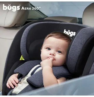 Автокрісло Bugs Aera 360 Shadow Grey