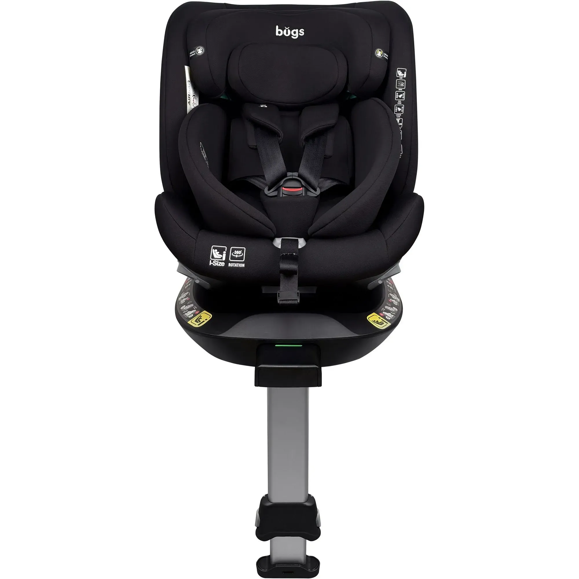 Автокрісло Bugs Axis 360 Graphite Black