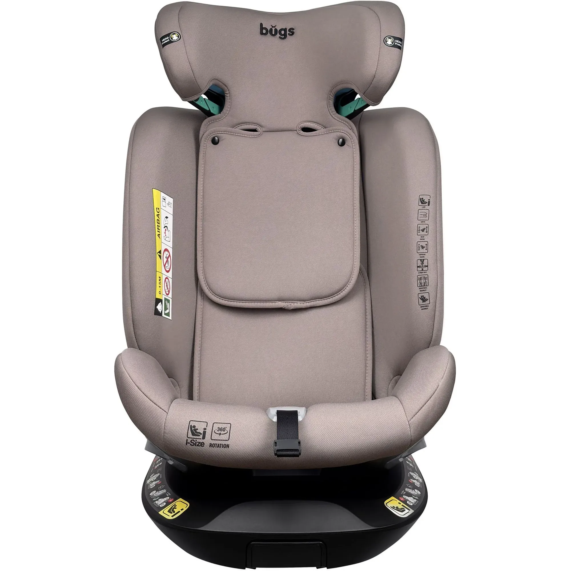 Автокрісло Bugs Axis 360 Stone Brown
