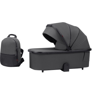 Люлька + Рюкзак Carrello Alfa CRL-6507 Graphite Grey