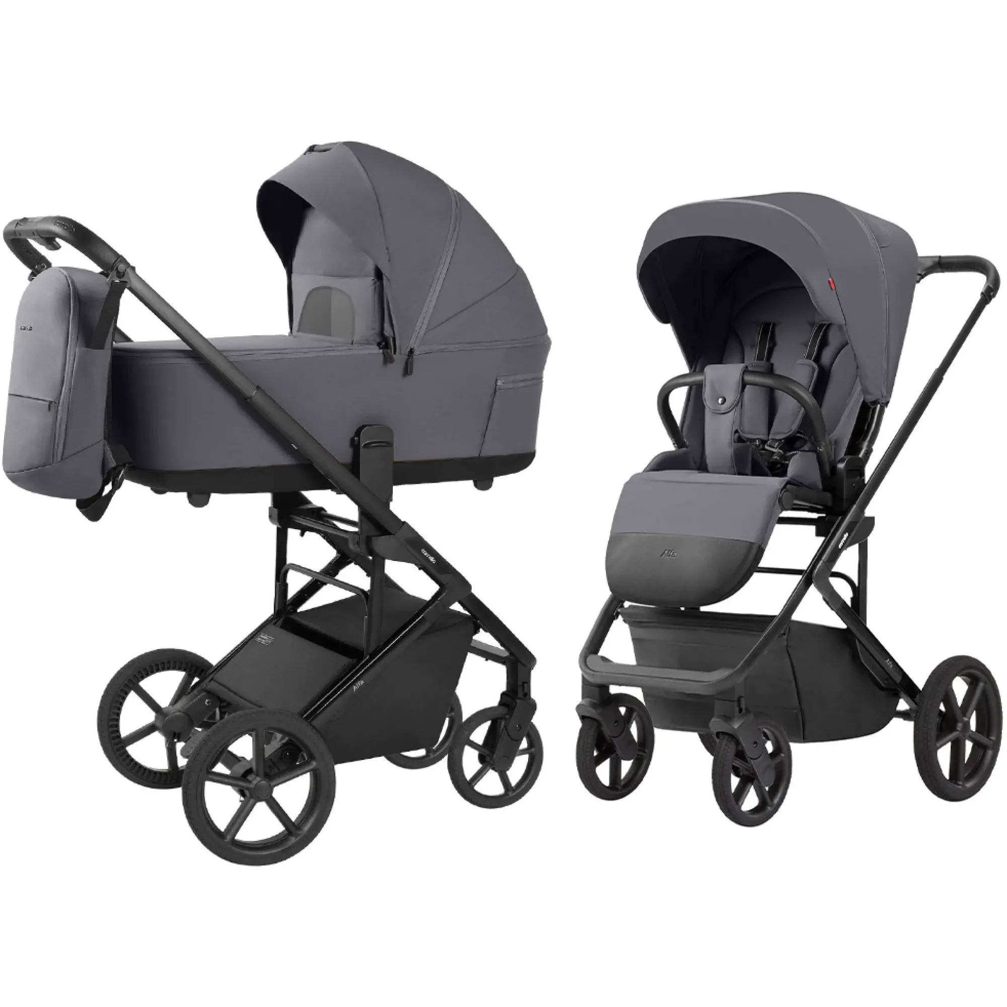 Коляска 2в1 Carrello Alfa CRL-6522 Fashion Grey