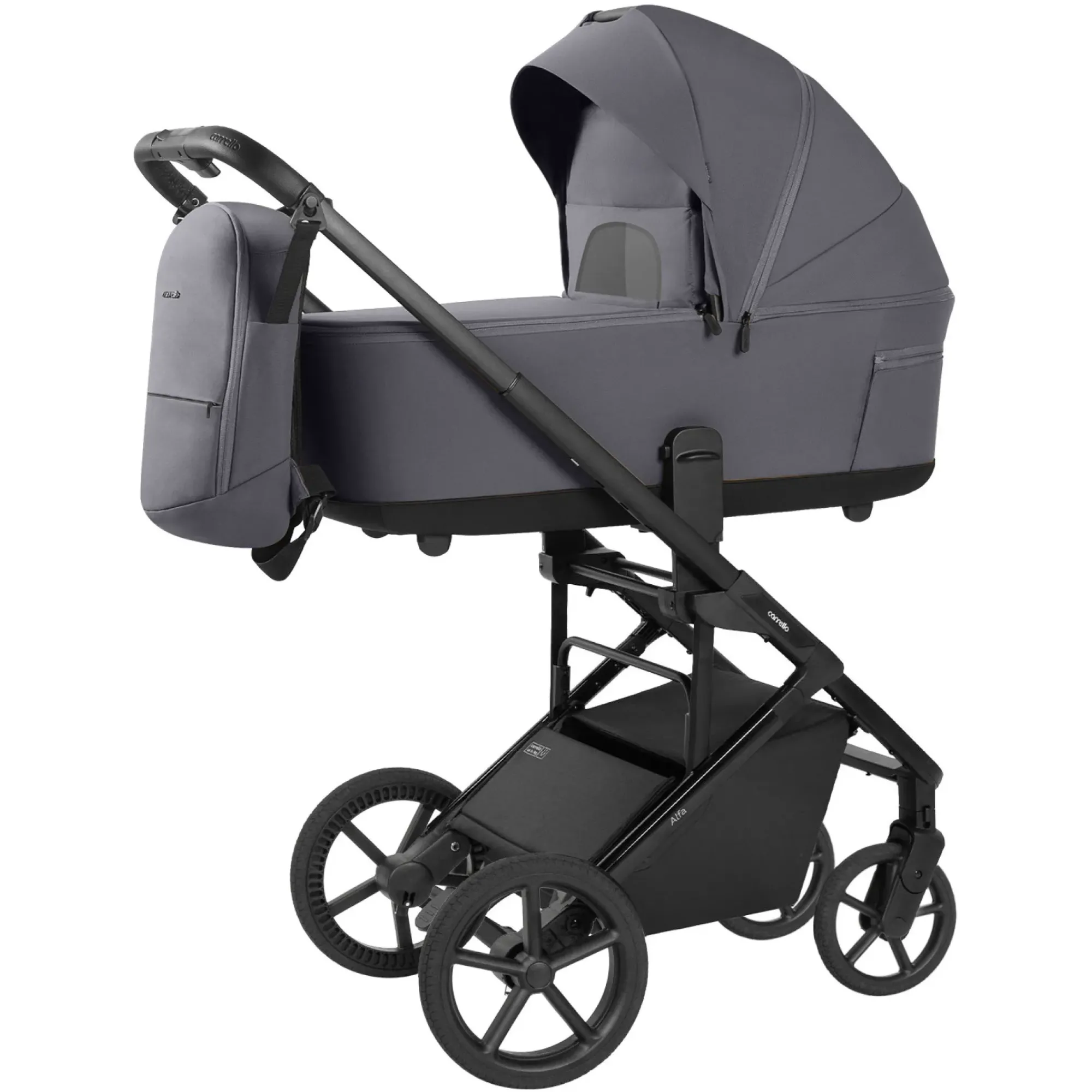 Коляска 2в1 Carrello Alfa CRL-6522 Fashion Grey