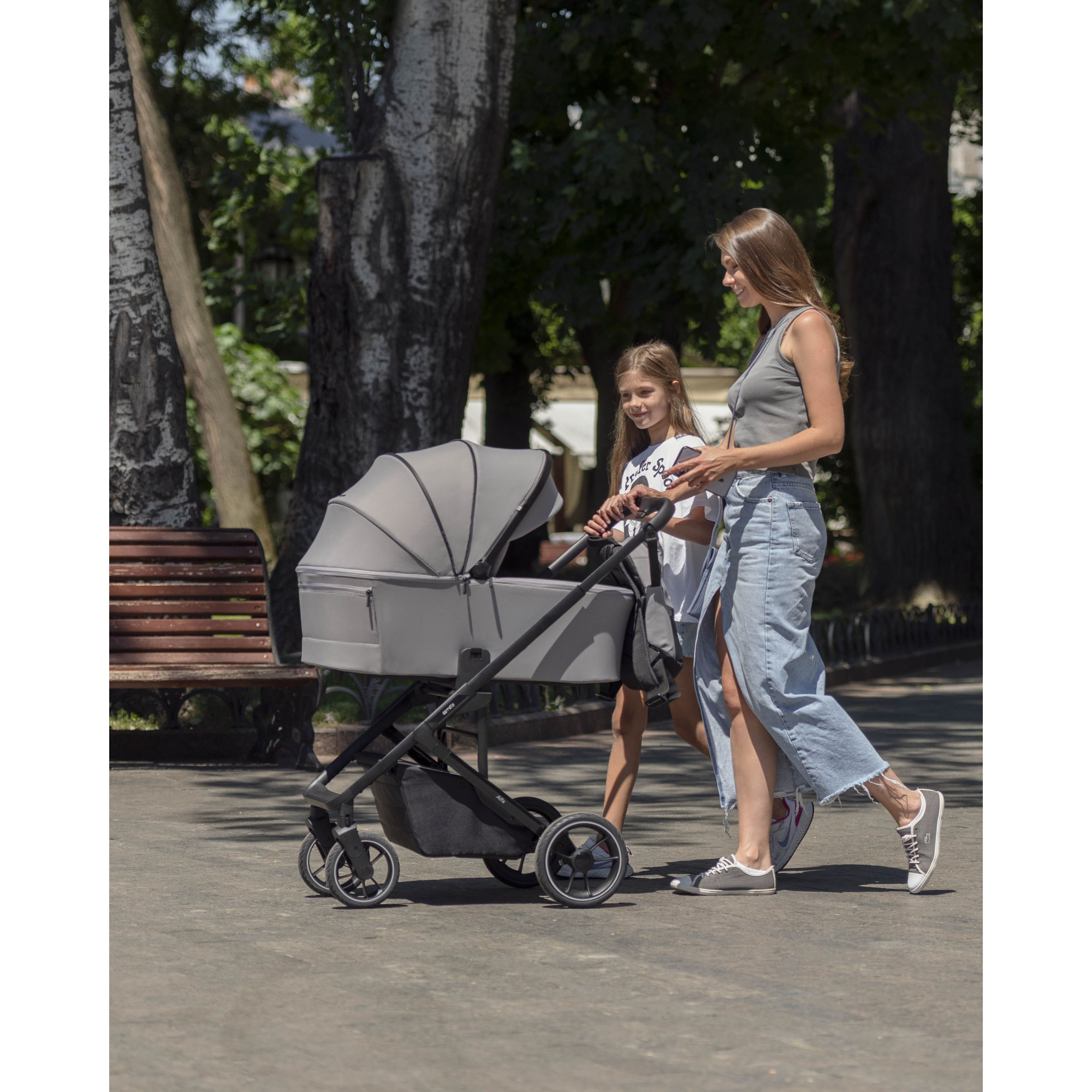 Коляска 2в1 Carrello Alfa CRL-6507 Indigo Blue