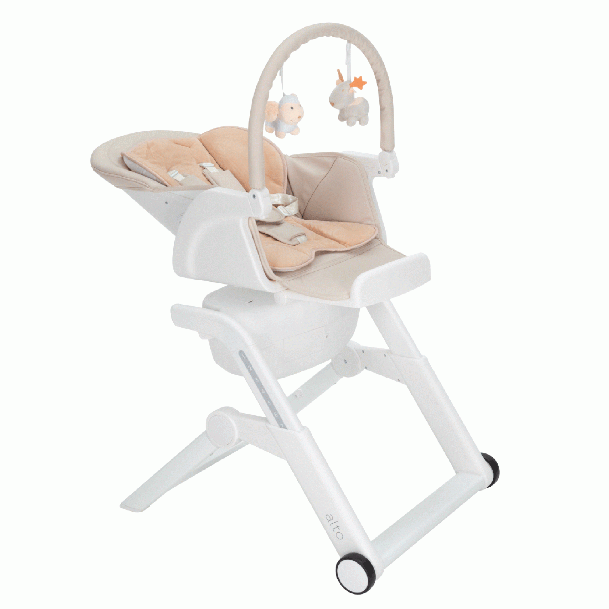 Стілець для годування Carrello Alto CRL-10307 Almond Beige