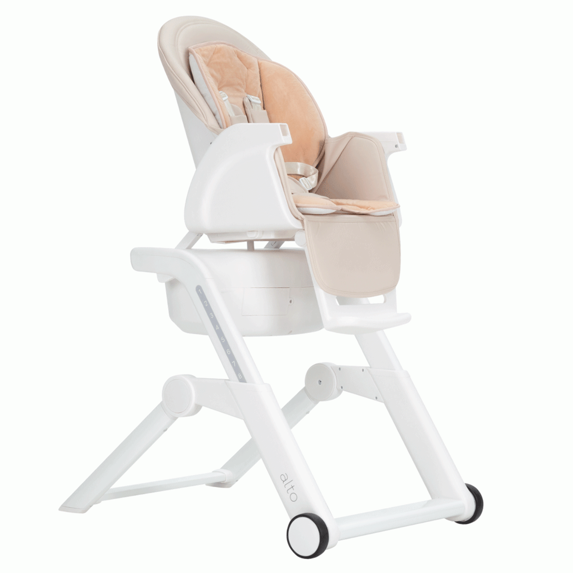 Стілець для годування Carrello Alto CRL-10307 Almond Beige