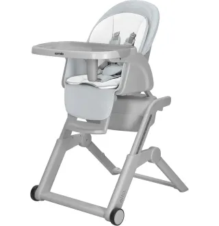 Стілець для годування Carrello Alto CRL-10307 Chrome Grey