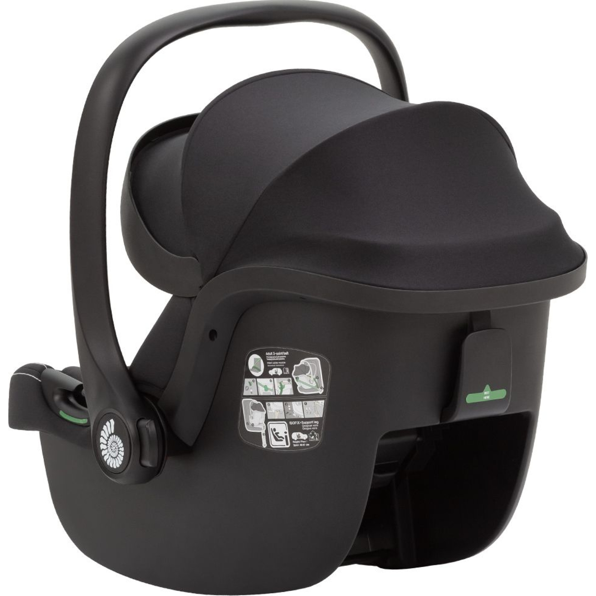Автокрісло Carrello Ammonite CRL-8801 Absolute Black i-Size