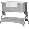 Дитяче ліжечко Carrello Aria CRL-16402 Silver Grey