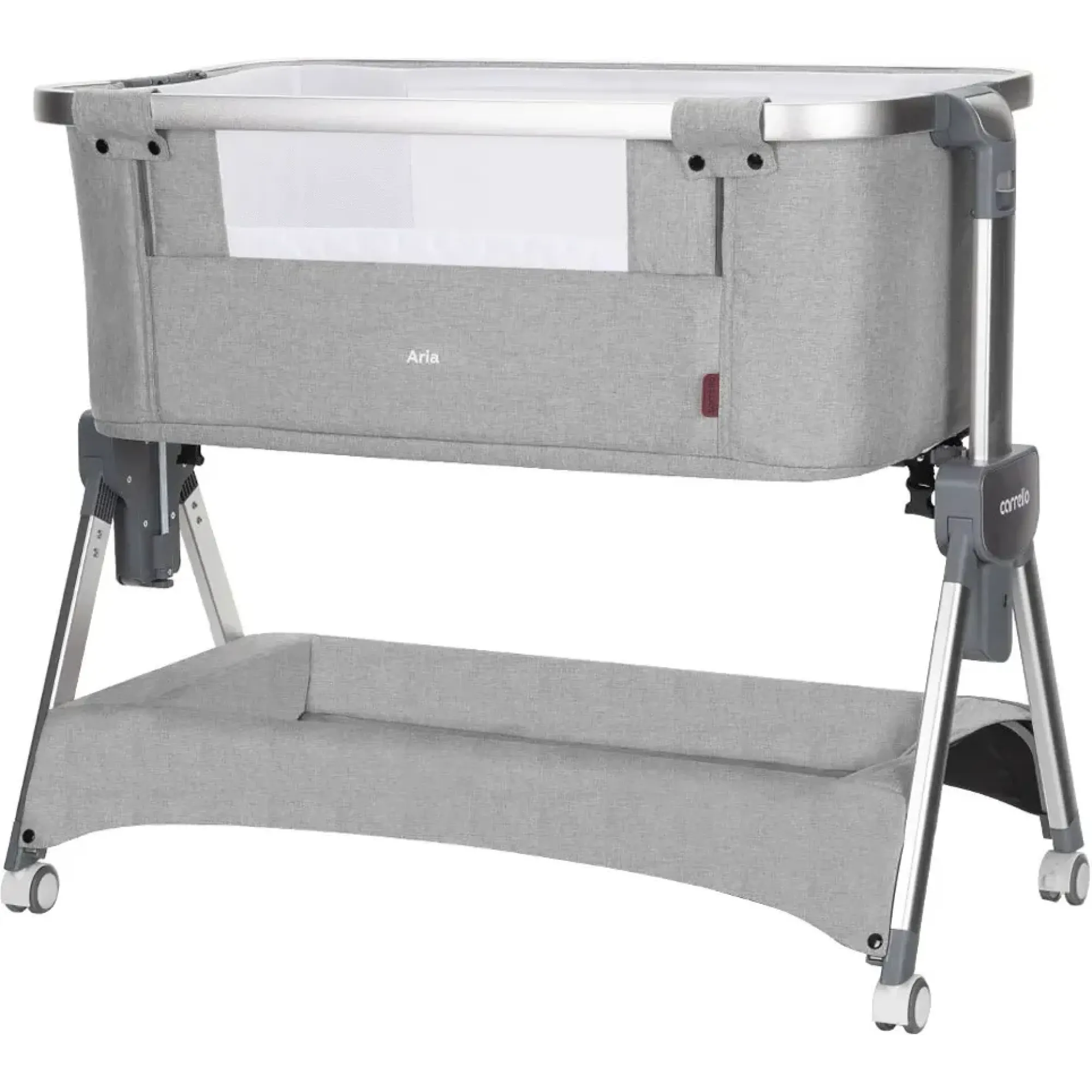 Дитяче ліжечко Carrello Aria CRL-16402 Silver Grey