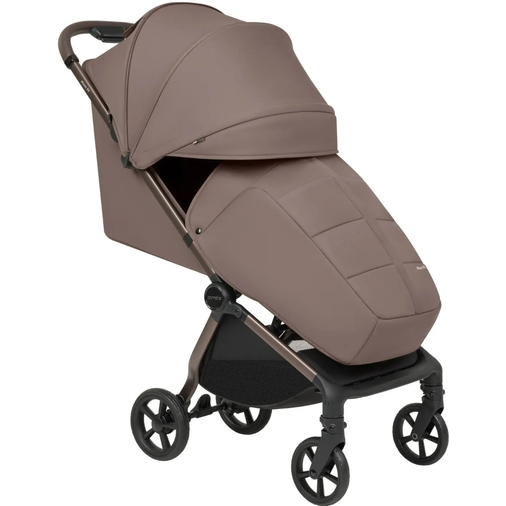 Прогулянкова коляска Carrello Atom M CRL-5527 Chocolate Brown