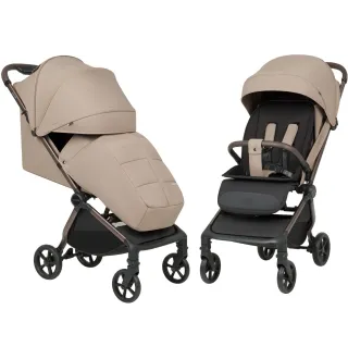 Прогулянкова коляска Carrello Atom M CRL-5527 Snow Beige