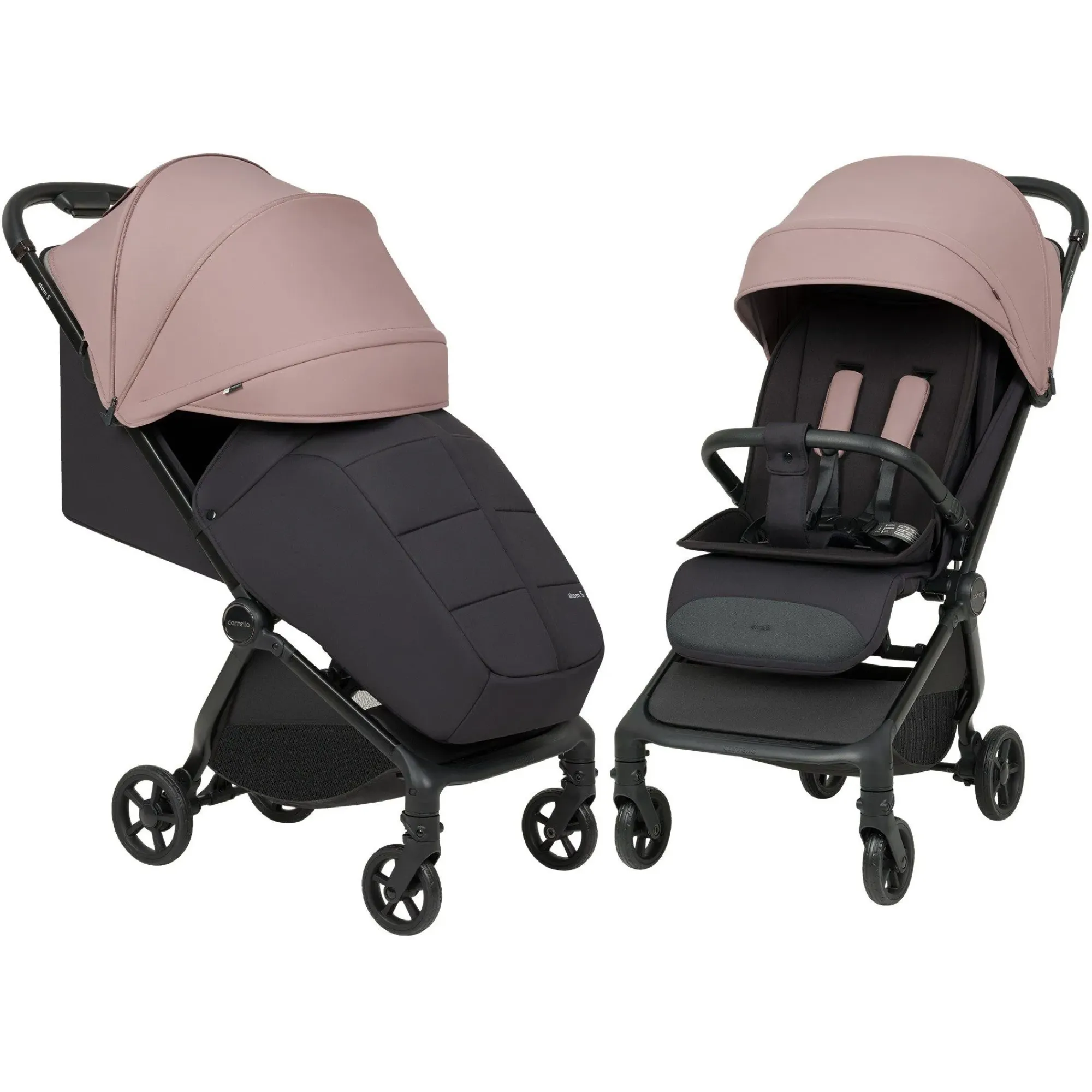 Прогулянкова коляска Carrello Atom S CRL-5526 Blossom Pink