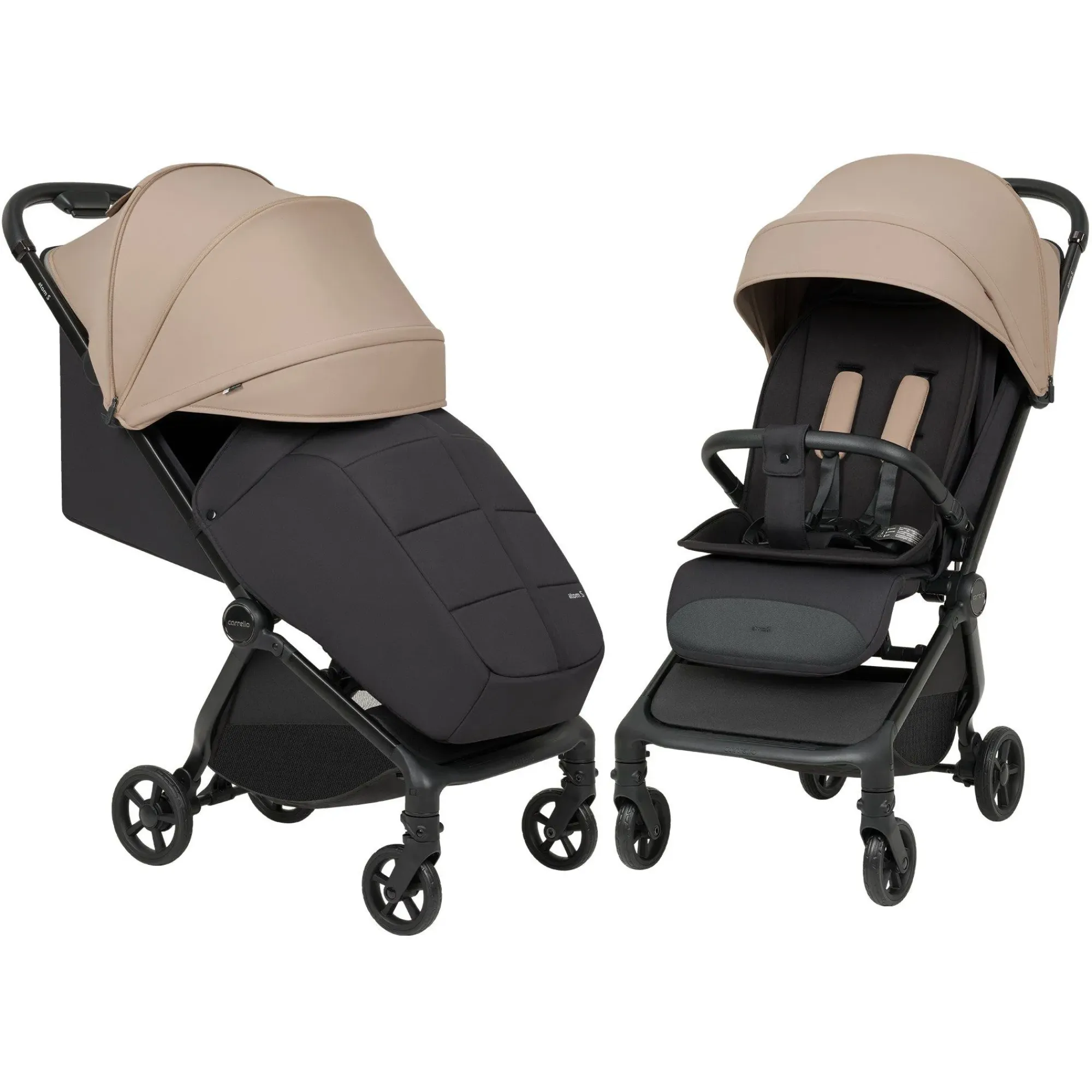 Прогулянкова коляска Carrello Atom S CRL-5526 Evening Beige