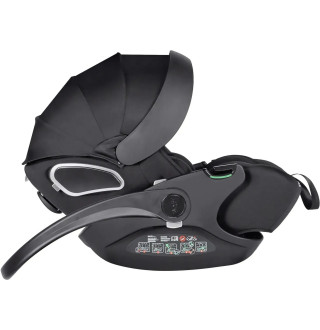 Автокрісло+база Carrello Vega CRL-14101/2 Absolute Black i-Size 40-87см ISOFIX з обертанням