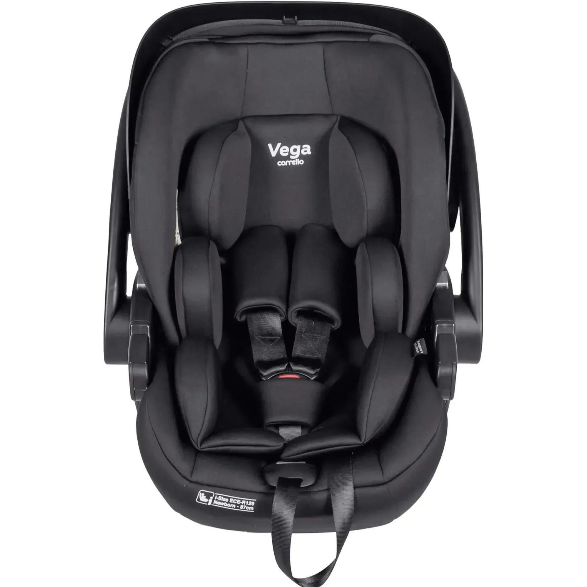 Автокрісло+база Carrello Vega CRL-14101/2 Absolute Black i-Size 40-87см ISOFIX з обертанням